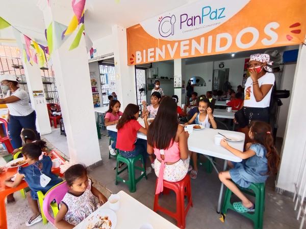 Enero 2022 - comedor comunitario PanPaz y Donación de kit escolar *Colaboration*